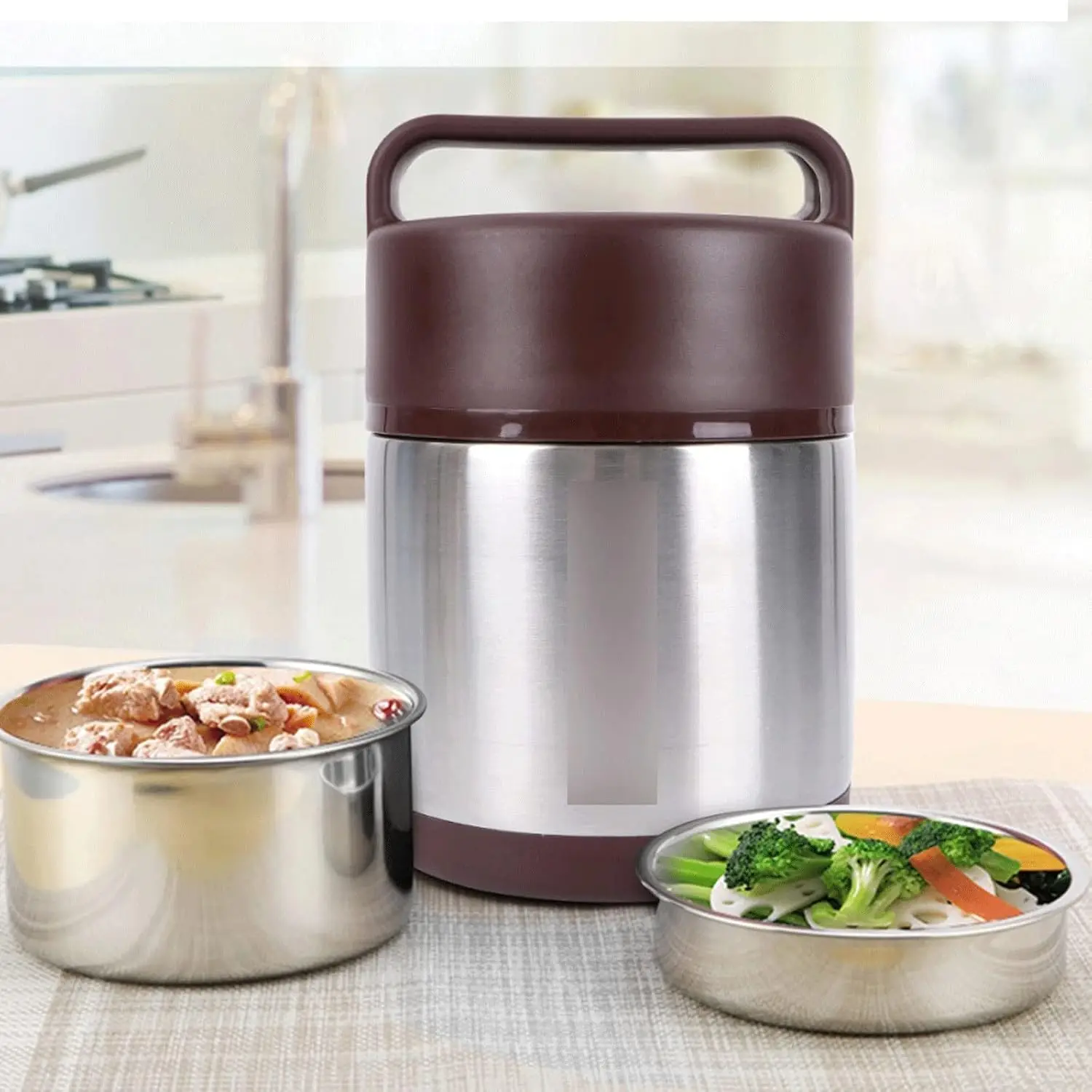 bento lunch box for adults Lar - đánh giá và giá Food Storage Box Stainless Steel