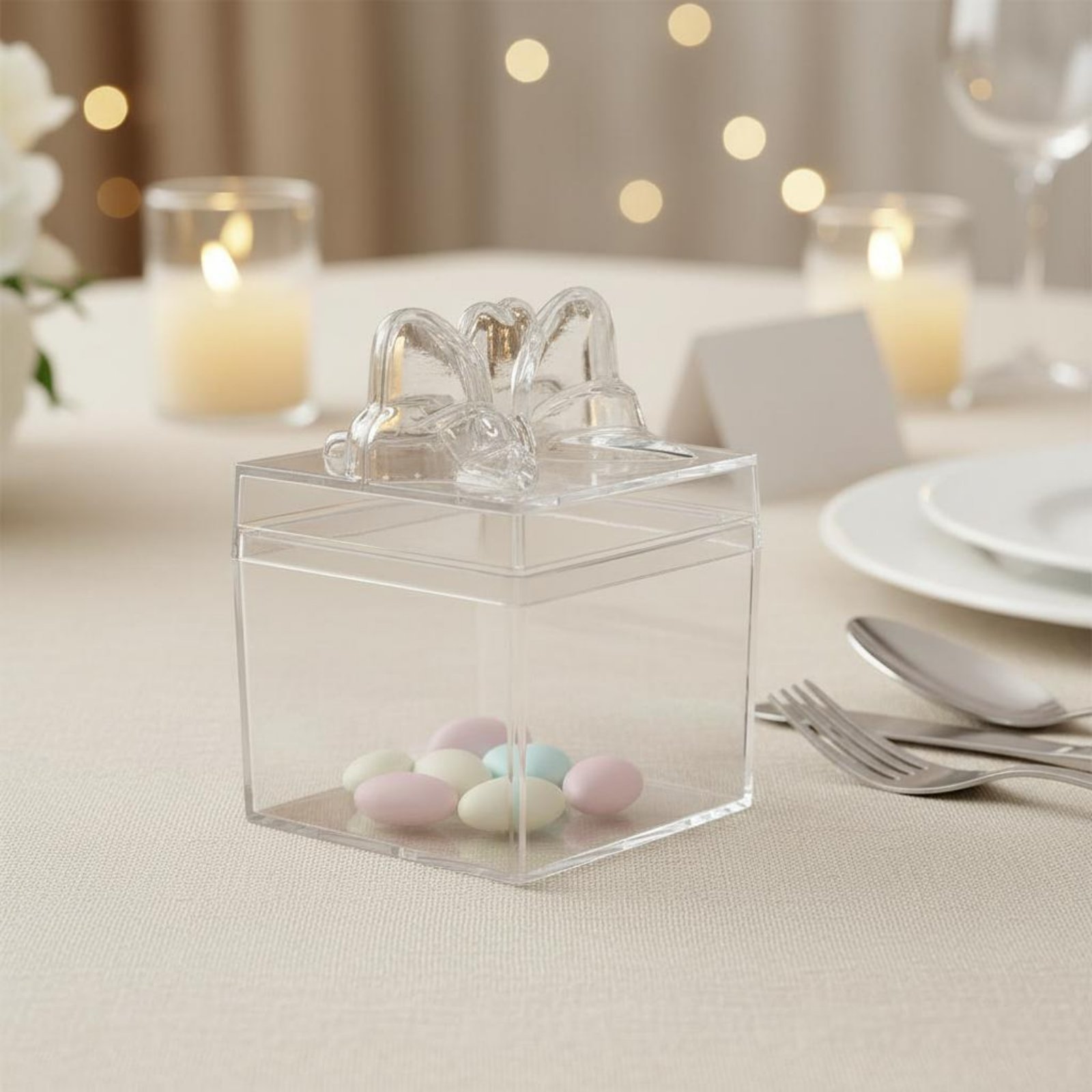 Clear Plastic Candy Box with R - đánh giá và giá Food Storage And Containers