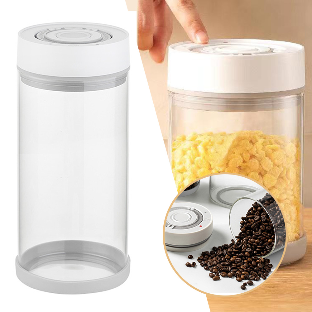 Kitchen Moisture-proof Glass C - đánh giá và giá Food Storage Glass Jar