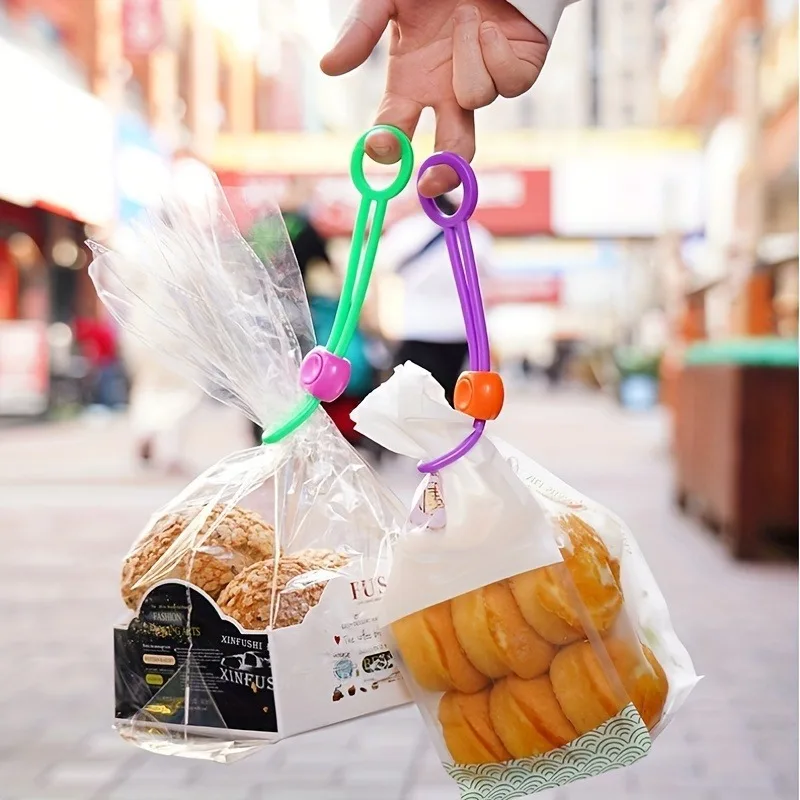 5/10PCS Portable Food Sealing  - đánh giá và giá Food Storage Bags Reusable