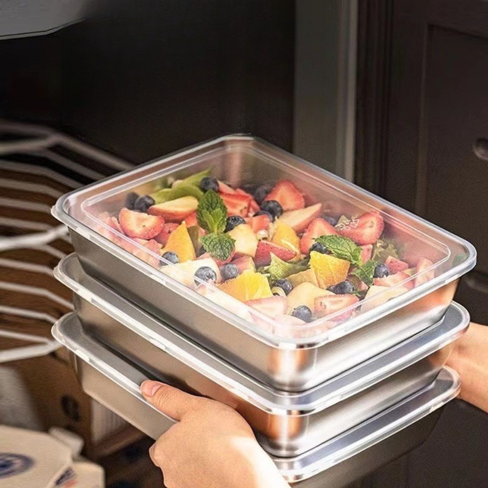 Food Grade Stainless Steel Ser - đánh giá và giá Food Storage Box Stainless Steel