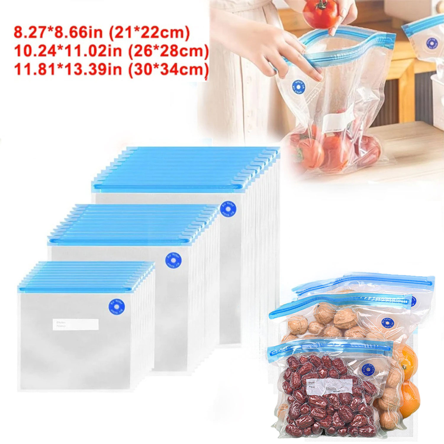 Sous Vide Bags Reusable Vacuum - đánh giá và giá Food Storage Bags Reusable