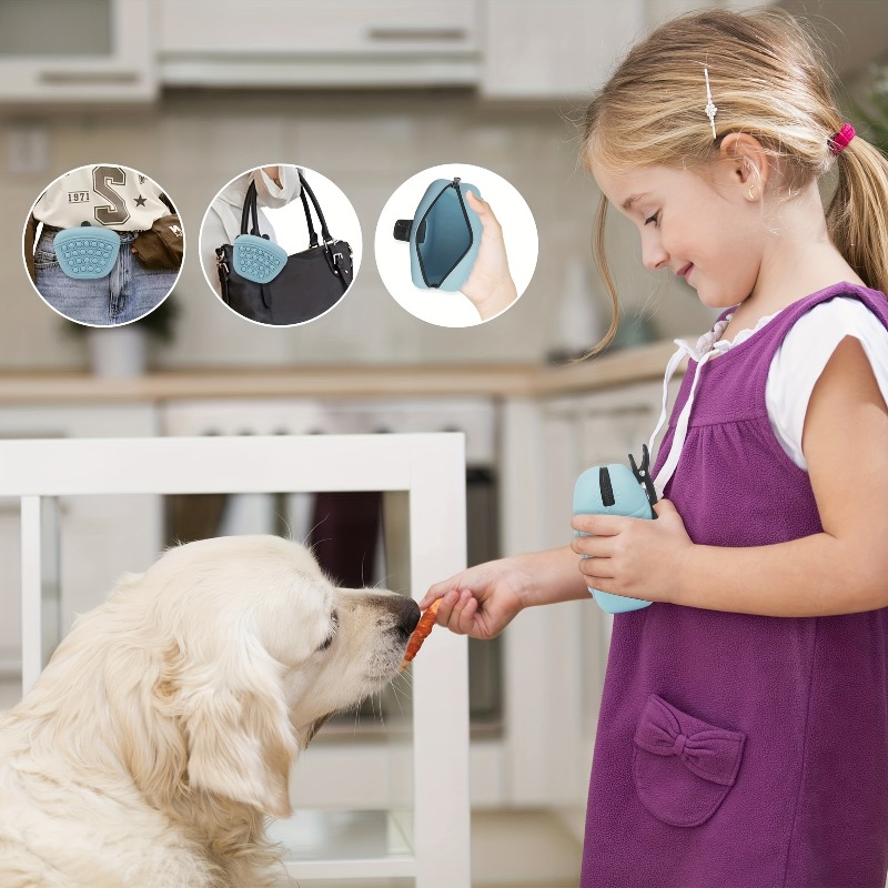 Silicone Dog Treat Bag Portabl - đánh giá và giá Food Storage Silicone Bags