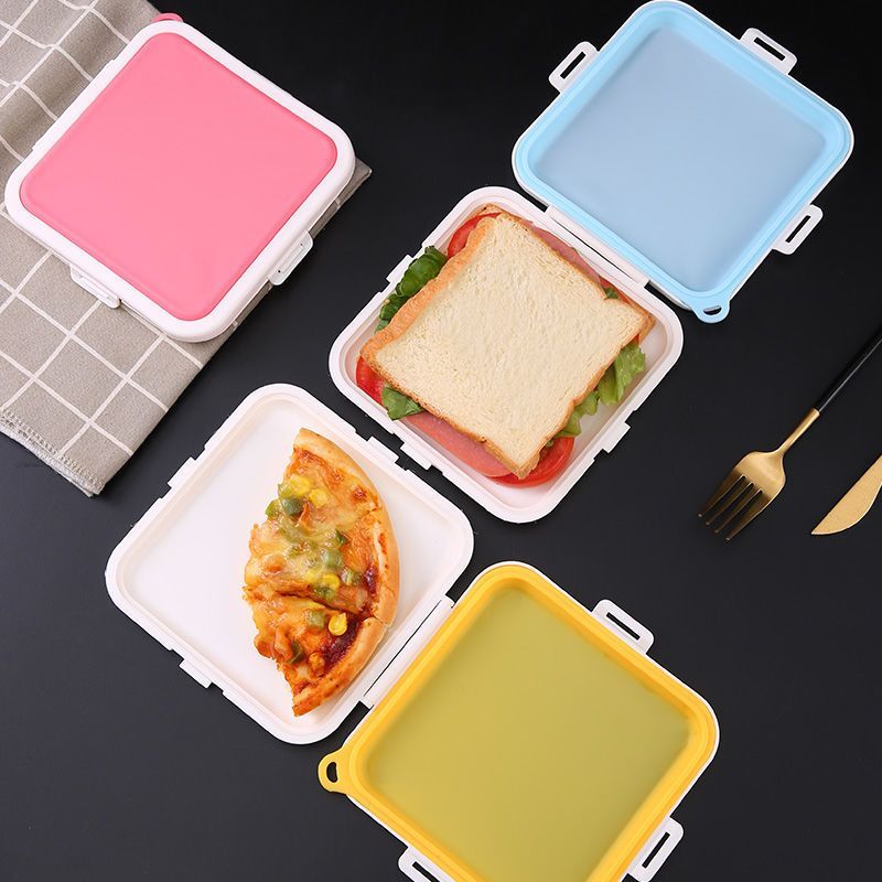 1pc Portable Sandwich Crisper  - đánh giá và giá Food Storage Bags Reusable