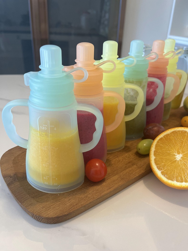 New Reusable Silicone Breast M - đánh giá và giá Food Storage Silicone Bags