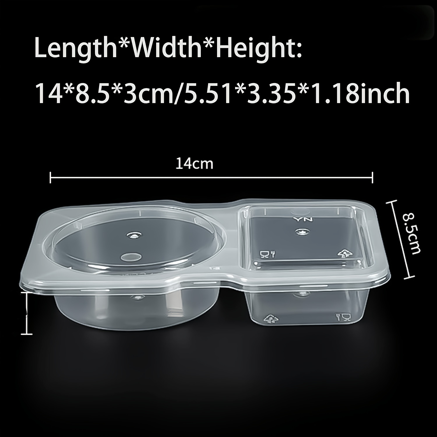 10Pcs Food Storage Containers  - đánh giá và giá Food Storage Containers Plastic Box