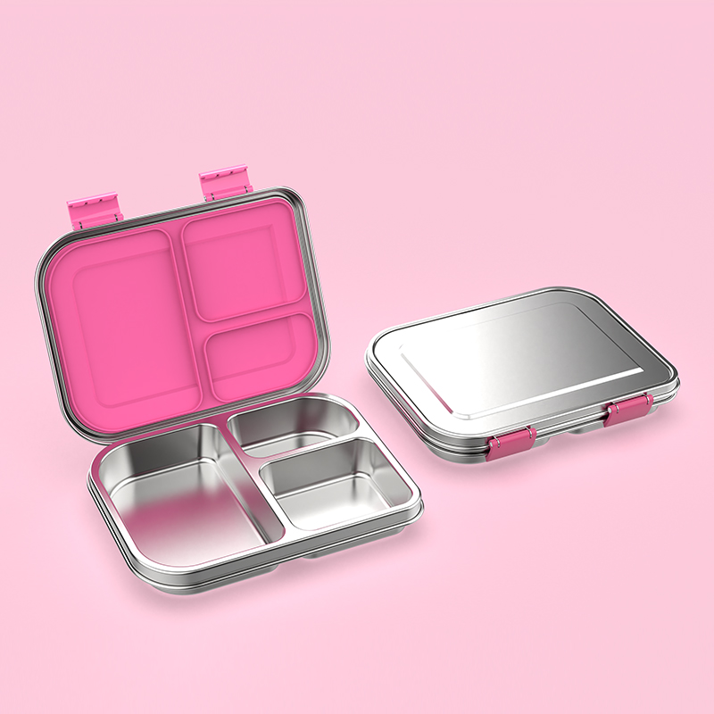 Stainless Steel Leakproof Bent - đánh giá và giá Food Storage Box Stainless Steel
