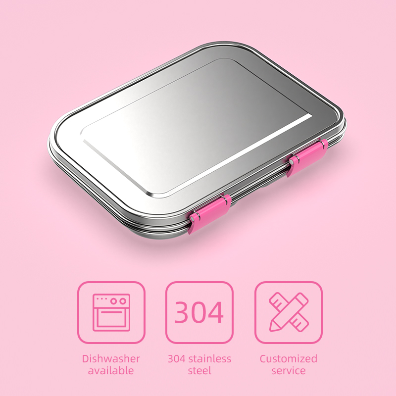Stainless Steel Leakproof Bent - đánh giá và giá Food Storage Box Stainless Steel